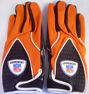 reebok running gloves orange